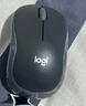 罗技（Logitech）M185鼠标 无线鼠标 办公鼠标 对称鼠标 黑色灰边 带无线2.4G接收器 实拍图