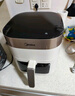 美的（Midea）空气炸锅免翻面 5.3LAI智能烹饪蒸汽嫩炸 空气炸锅蒸烤一体 可视大视窗  家用大容量 MF-KZC5388 实拍图