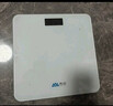 香山 体重秤 电子秤人体家用健康秤高精度  高清LCD显示 云白 Type-C充电款 实拍图