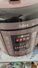 美的（Midea） 电压力锅电高压锅家用大容量多功能定时预约高压电饭煲电饭锅 可煮小米粥2-3-5-8人用 推荐款【6L大容量 双胆】（5-12人） 6L 实拍图