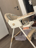 ANGI BABY宝宝餐椅儿童餐桌椅婴幼儿可折叠便携防侧翻多功能可调节吃饭座椅 卡其色【折叠+万向轮+调节】 实拍图