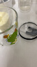舒齐儿童牛奶杯学饮杯家用宝宝冲泡奶粉杯带刻度杯吸管带把玻璃水杯 实拍图