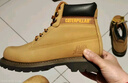 CAT卡特经典大黄靴马丁靴男女鞋升级版防泼水鞋面四季户外登山工装靴 男款 P725756M3EDC25 43 实拍图