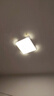 惠普精工吸顶灯led卧室现代简约餐厅中山灯具方50*50cm遥控三色 实拍图