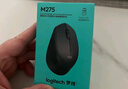 罗技（Logitech）M275鼠标 无线鼠标 办公鼠标 右手鼠标 黑色 带无线2.4G接收器 实拍图