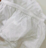 全棉时代一次性内裤女纯棉出差旅行便携孕妇月子免洗不掉絮灭菌 L码10条 实拍图