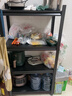 楚丰加厚货架置物架家用仓储仓库储物架地下室多层落地展示架收纳架子 三层80cm高【默认发黑色】 长50宽30cm 实拍图