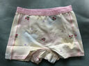全棉时代儿童内裤男女童平角裤7A抗菌四角印花 糖果兔兔+晨雾紫+嫩黄 实拍图