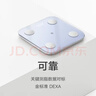 米家（MIJIA）小米智能体脂秤S400蓝色 双接家用电子秤体重秤 高精准 25项身体数据平衡测试 体重管理 减肥专用 实拍图