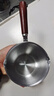 热油小锅泼油锅加厚不锈钢木柄防烫带刻度双倒流口不挂油无涂层 【木柄】爆款300ml 实拍图