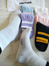 大嘴猴（paul frank）袜子女秋冬【100%纯棉+10A抗菌】防臭吸汗抗起球休闲棉袜6双装 实拍图