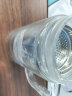 富光 健牌双层玻璃杯 支持团购定制透明带盖茶杯办公杯带把 大容量男女牛饮者水杯子 700B-520ML 实拍图