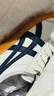 Onitsuka Tiger鬼塚虎复古德训鞋耐磨平底男女鞋休闲板鞋百搭 TOKUTEN 浅灰色/深蓝色 37.5 实拍图