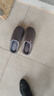 洁丽雅家居棉拖鞋男士2025新款家用秋冬季室内保暖大码抗菌防臭拖鞋女冬 深灰 【99%抗菌 二代升级】 46-47 【适合45-46码】 实拍图