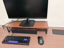 卓博显示器增高架电脑支架电脑桌面置物架收纳架CJ08胡桃色60cm 实拍图