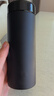 米家小米保温杯口袋版 迷你便携水杯杯子男士女士儿童 礼品奖品伴手礼 米家保温杯口袋版-黑色 350ml 实拍图