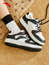 安踏元年1.0丨板鞋女厚底学生小白鞋情侣复古潮流增高运动鞋休闲鞋 实拍图