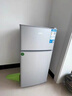 奥克斯小冰箱家用小型迷你冷藏冷冻两用出租房宿舍用节能省电寝室办公室电冰箱 【全国联保】42A156D银【节能省电】 实拍图