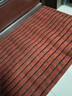 京东京造 条纹拉绒入户垫 家用可裁剪除尘防滑吸水地垫进户门 红色60*90cm 实拍图