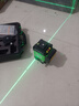 邑威（YIWEI）红外线水平仪高精度自动调平绿光户外超强光细线蓝光激光平水仪 【12线绿光】两电+底座+上墙架 实拍图