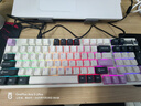 雷神（ThundeRobot）T96暮山紫 机械键盘有线游戏键盘 光学触发机械火轴RGB背光键盘 家用独立式金属旋钮无畏契约 光轴 实拍图