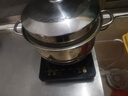 美的（Midea）电磁炉带锅套装可选单锅/双锅大火力家用大功率电磁灶电火锅一体可选可煮小米粥 【一体面板配双锅】2200W爆炒/火锅 实拍图