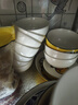 洁雅杰陶瓷碗中式白瓷小碗家用4.5英寸米饭碗喝汤碗面碗套装10只装 实拍图