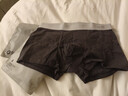 杉杉【A类医用棉】男士纯棉内裤男桑蚕丝底裤10A抗菌裆平角大码短裤衩 实拍图