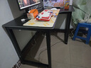 馨美凯转角电竞桌双人电脑桌台式书桌书架一体组合洞洞板桌子拐角游戏桌 右转角【单桌】碳纤色 长120cm宽80cm 晒单实拍图