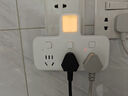 公牛（BULL）转换插头/品字形一转三插座/无线转换插座/电源转换器 适用于卧室厨房 3位分控带夜灯 GN-96033Y 实拍图