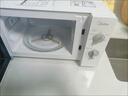 美的（Midea）快捷微波炉 家用小型  360°转盘加热  旋钮操控 高温杀菌 易洁内胆 M1-L213B 纯白 实拍图