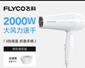 飞科（FLYCO）电吹风机家用发廊大功率2000W速干恒温便携可折叠白色FH6232 实拍图