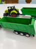中精质造儿童大号农夫车联合收割机玩具拖拉机小麦农用汽车模型运输车男孩 超大号农夫车+拖挂翻斗车【送奶牛】 可拆卸/部件可动 实拍图
