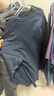 森马（Semir）长袖T恤男纯棉2025春季打底上衣纯色基础百搭情侣款109925101201 实拍图