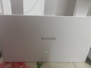 Tenda腾达路由器【千兆WiFi6+穿墙王】无线AX3000信号增强家用放大器Mesh国家补贴金榜一名云霄白立式 实拍图