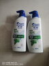 海飞丝去屑洗发水男士女士怡神冰凉500g*2+80g洗头膏薄荷洗发水套装 实拍图
