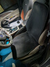 闲鸟（XIANNIAO）汽车加热坐垫冬季车载石墨烯座椅垫电加热腰靠一体车内用毛绒单片 主驾单座【石墨烯3S速热+甄选钻石绒】【智能启停】 【12V24V通用】保暖护腰电热毯主驾后排车座垫子 实拍图