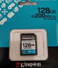 金士顿佳能索尼尼康相机卡4K超高清SD内存卡UHS-I单反微单专用高速存储卡U3 V30 SDG4/128G【SDXC丨读速200MB/s】 实拍图