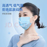维德（WELLDAY）一次性医用口罩成人50只/盒独立包装三层透气防过敏防飞沫灭菌级 实拍图