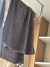 三利浴巾10A抗菌抗阴干男士洗澡专用吸水速干不易掉毛大人女生浴巾 灰 实拍图