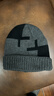 南极人毛线帽男保暖针织护耳冬加绒加厚包头套围脖帽子女N18M2519 深灰 实拍图