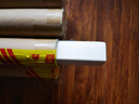 佐佑众工 PVC保护防撞条阳角墙护角直角包边条护墙角护角条 4*4CM加厚耐磨【杏米色光面】1.5米 实拍图