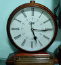 康巴丝（Compas）挂钟古典欧式座钟表复古客厅装饰台钟创意卧室床头时钟石英钟 3020罗马盘木纹 实拍图