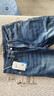 真维斯（Jeanswest）牛仔裤男秋冬季新款直筒宽松休闲长裤男弹力高端百搭阔腿裤子男 蓝色 602 29 (2尺2) 实拍图