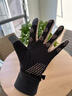 【京东物流】手套男士冬季加绒骑行电动车防滑触屏开车保暖手套女 【掌心防滑 可触屏】男士黑色 均码 1双 掌围女17-21男18-23cm 实拍图