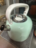 格立高（Geligao）烧水壶电热水壶自动断电304不锈钢大容量3-4人家用开水壶煮茶器泡茶壶电水壶热水壶 2L 香草绿 实拍图