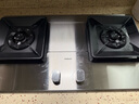 老板（Robam）JZY-57G7A易洁耐用不锈钢5.0kW猛火燃气灶液化气灶双灶国家补贴嵌入式可调节底盘灶具灶台防爆灶 实拍图