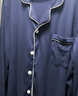京东京造【10A抑菌】A类一等品50支纯棉睡衣男睡衣秋冬情侣家居服绀青L 实拍图