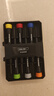 得力（deli）精密十字一字螺丝刀套装笔记本拆机钟表眼镜维修铬钒钢批头6件 实拍图