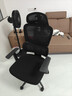得力（deli）Surfer系列 人体工学电脑椅办公椅 2D头枕+固定扶手+3D腰靠 黑  实拍图